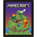 Minecraft 3D Lenticular Poster - Flip Design