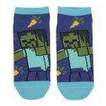 Minecraft Zombies & Creepers Women's Ankle Socks Set