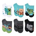 Minecraft 6-Pack Hostile Mobs Figure Set