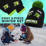Minecraft Winter Set: Hat, Scarf, Gloves 2-Pc