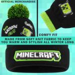 Minecraft Winter Set: Hat, Scarf, Gloves 2-Pc