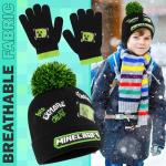 Minecraft Winter Set: Hat, Scarf, Gloves 2-Pc