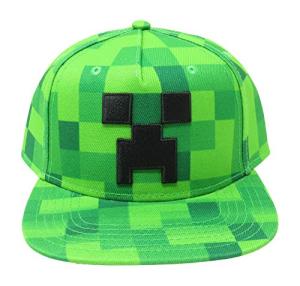 Minecraft Creeper Snapback Hat for Kids