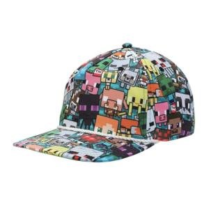 Minecraft Characters All-Over Print Snapback Cap