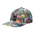 Minecraft Characters All-Over Print Snapback Cap