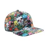 Minecraft Characters All-Over Print Snapback Cap