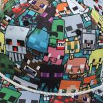 Minecraft Characters All-Over Print Snapback Cap