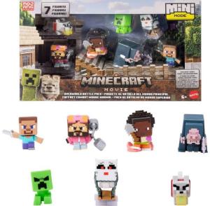 Minecraft Overworld Battle Mini Figures Pack