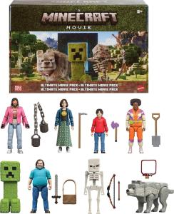 Minecraft Ultimate Movie Pack: 8 Action Figures & Accessories