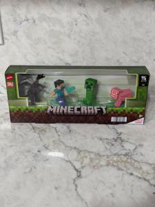 Minecraft Mattel Micro Collection Steve & Enderman Figures