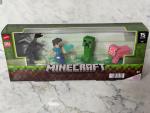 Minecraft Mattel Micro Collection Steve & Enderman Figures