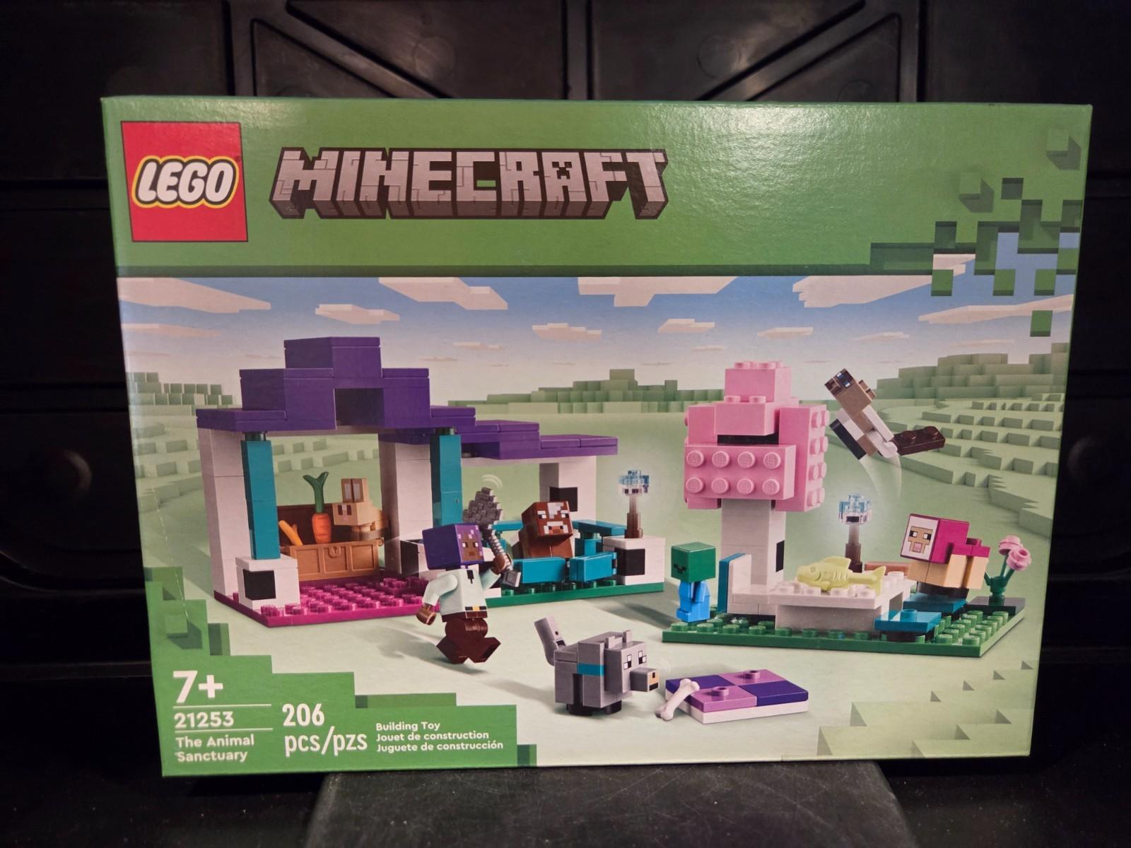 LEGO Minecraft Animal Sanctuary Building Set 21253