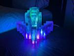 Minecraft Amethyst Crystal Lamp with 60+ Patterns