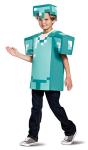 Classic Minecraft Blue Armor Costume, Medium (7-8)