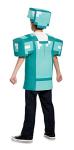 Classic Minecraft Blue Armor Costume, Medium (7-8)
