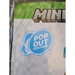 Minecraft Steve Child Costume Size S/P (4-6)