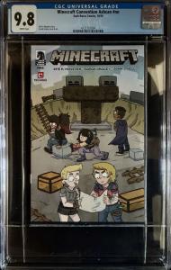 Minecraft Convention Ashcan #nn CGC 9.8 Rare