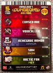 Minecraft Dungeons Series 3 & 4 Hero Foil Cards