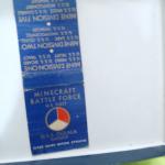 Minecraft Battle Force USS OGLALA Matchbook Collectible