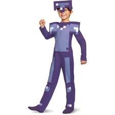 Minecraft Kids Enchanted Diamond Armor Costume