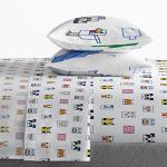 Jay Franco Minecraft Animal Patch 7 Piece Full Bed Set - Includes Comforter & Sheet Set Bedding - Super Soft Fade Resistant Microfiber (Official Minecraft Product)