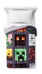 MINECRAFT Comforter and Sheet Set FULL DOUBLE 6 PIECE KIDS TEENS NIP 