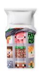 MINECRAFT Comforter and Sheet Set FULL DOUBLE 6 PIECE KIDS TEENS NIP 