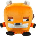Mattel Minecraft Cuutopia Tamed Wolf Plush, 10-inch Soft Rounded Pillow Doll, Video Game-Inspired Collectible Toy
