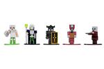Jada Toys Minecraft Dungeons Nano Metalfigs 1.65" Die-cast Collectible Figures 18-Pack Series 7, Toys for Kids and Adults