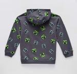 MINECRAFT Legends Fleece Pullover Hoodie Medium (10-12) or Large (14-16) NWT NEW