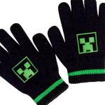 Minecraft - Kids Slippers, Cozy Indoor Slippers with Vine Design, Non-Slip Kids Slippers, Game Merchandise, Black/White, One Size