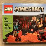 NEW LEGO Minecraft Nether Bastion 21185 Building Set 300 Pcs Piglin Magma Cube