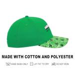 Minecraft Creeper All-Over Print Youth Adjustable Baseball Cap
