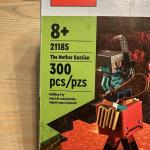 NEW LEGO Minecraft Nether Bastion 21185 Building Set 300 Pcs Piglin Magma Cube