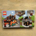 NEW LEGO Minecraft Nether Bastion 21185 Building Set 300 Pcs Piglin Magma Cube