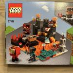 NEW LEGO Minecraft Nether Bastion 21185 Building Set 300 Pcs Piglin Magma Cube