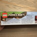 NEW LEGO Minecraft Nether Bastion 21185 Building Set 300 Pcs Piglin Magma Cube