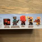 NEW LEGO Minecraft Nether Bastion 21185 Building Set 300 Pcs Piglin Magma Cube
