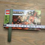 NEW LEGO Minecraft Nether Bastion 21185 Building Set 300 Pcs Piglin Magma Cube