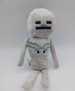 Minecraft Skeleton 9 inch Plush Gray Skeleton  Mojang BRAND NEW HIGH QUALITY