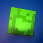 Minecraft MOJANG Creeper Head Mood LED Night Light large cube block