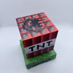 Lot Of 4 Minecraft TNT Light Lamp with Official Game Sounds Press On - Box Wear