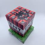 Lot Of 4 Minecraft TNT Light Lamp with Official Game Sounds Press On - Box Wear