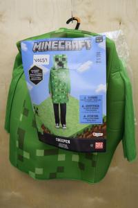 Minecraft Creeper Child Costume, Size S (4-6), New
