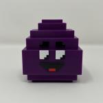 McDonald’s Minecraft Movie Grimace Egg Adult Happy Meal Toy with Code Card