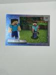 2021 Panini Minecraft Adventure Steve Metallic Foil SSP Rare 🔥