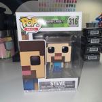 Minecraft Funko Set Of 3 - Steve RARE (Vaulted), Skelton And Creeper