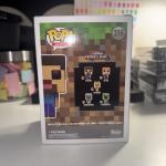Minecraft Funko Set Of 3 - Steve RARE (Vaulted), Skelton And Creeper