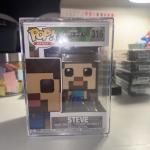 Minecraft Funko Set Of 3 - Steve RARE (Vaulted), Skelton And Creeper