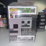 Minecraft Funko Set Of 3 - Steve RARE (Vaulted), Skelton And Creeper
